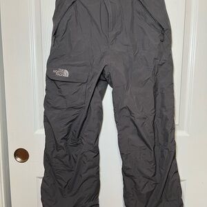 The North Face Gray Cargo Pants Insulated Weather-Resistant